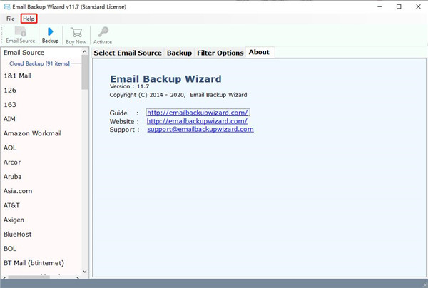 Email Backup Wizard破解版