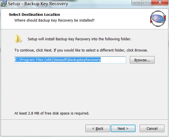 Backup Key Recovery破解版