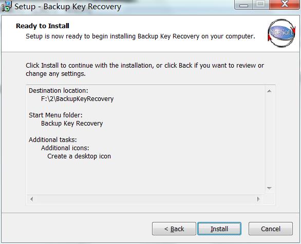 Backup Key Recovery破解版