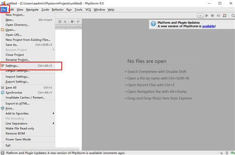 PhpStorm 9汉化破解版