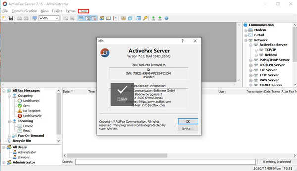 ActiveFax Server破解版