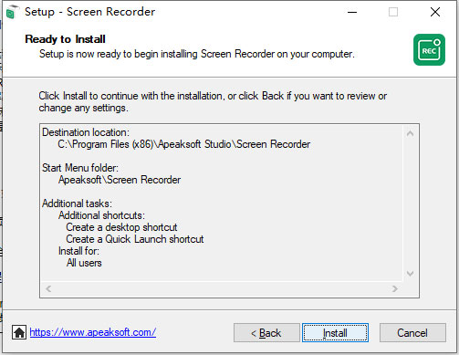 Apeaksoft Screen Recorder破解版