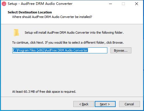 AudFree DRM Audio Converter破解版