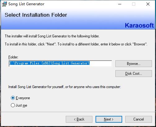 Karaosoft Song List Generator破解版