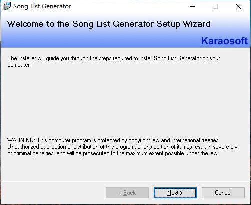 Karaosoft Song List Generator破解版