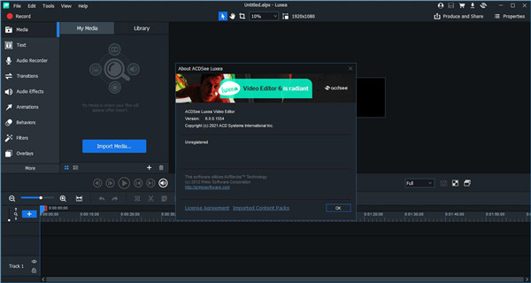 ACDSee Luxea Video Editor 6破解版