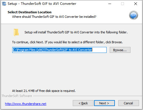 ThunderSoft GIF to AVI Converter破解版