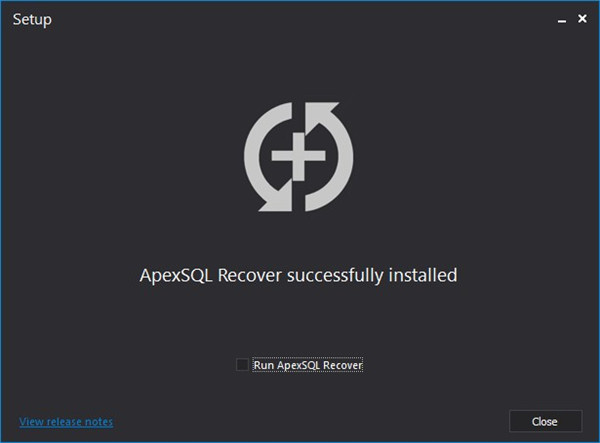 ApexSQL Recover破解版