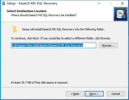 EaseUS MS SQL Recovery破解版