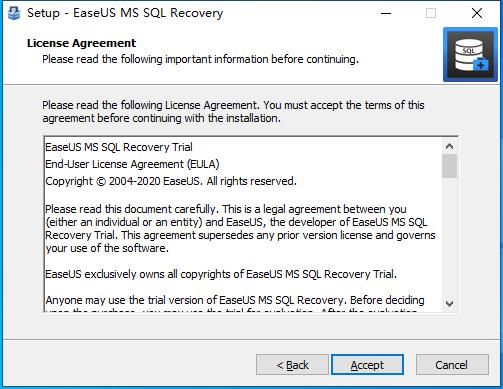 EaseUS MS SQL Recovery破解版