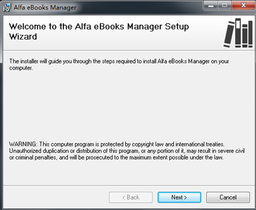 Alfa eBooks Manager Pro破解版