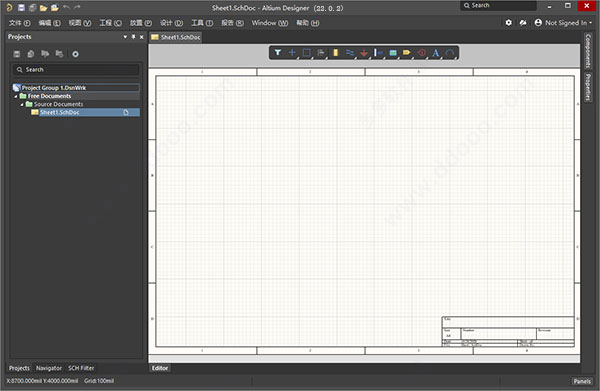 altium designer22破解补丁