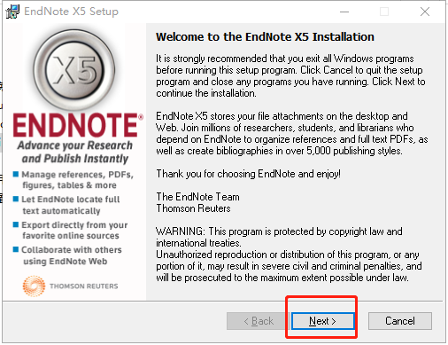 endnote x5破解版