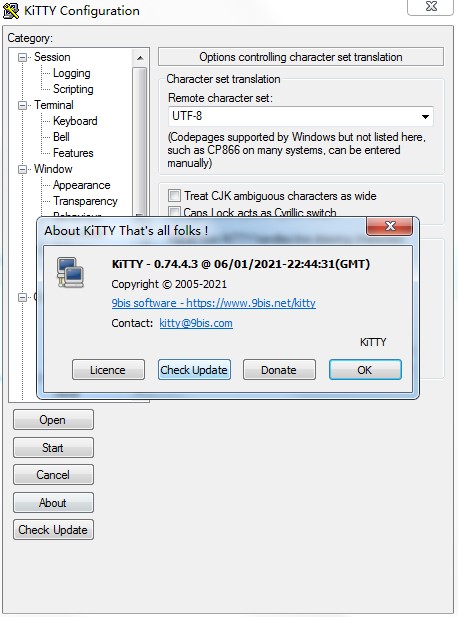 KITTY Configuration绿色版