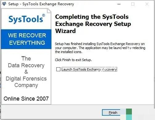 SysTools Exchange Recovery破解版