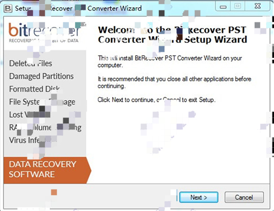 BitRecover PST Converter Wizard破解版