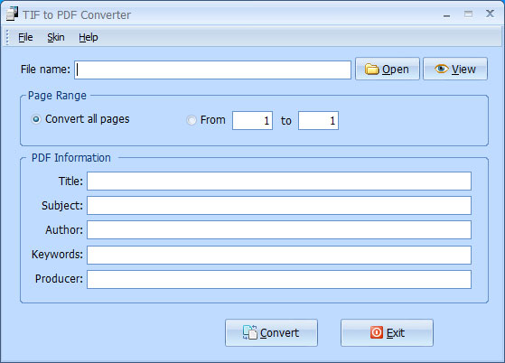 TIF to PDF Converter破解版