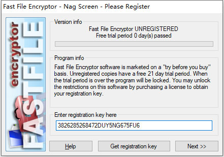 Fast File Encryptor破解版