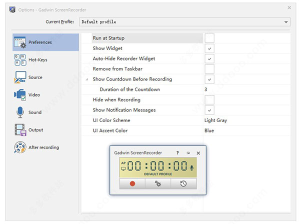 Gadwin ScreenRecorder破解版