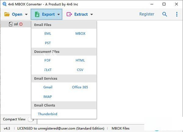 4n6 MBOX Converter破解版