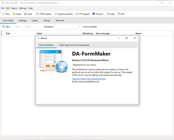 DA-FormMaker破解版