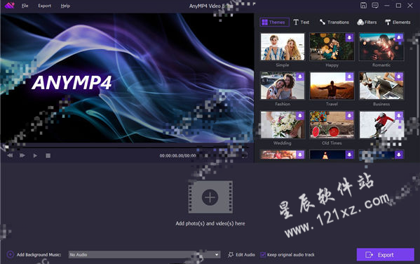 AnyMP4 Video Editor破解版