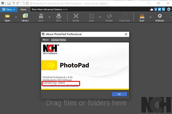 NCH PhotoPad Professional破解版