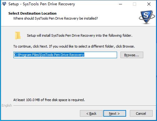 SysTools Pen Drive Recovery破解版