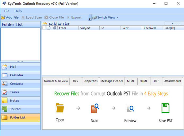 SysTools Outlook Recovery破解版