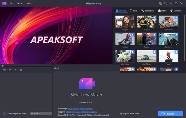 Apeaksoft Slideshow Maker破解版