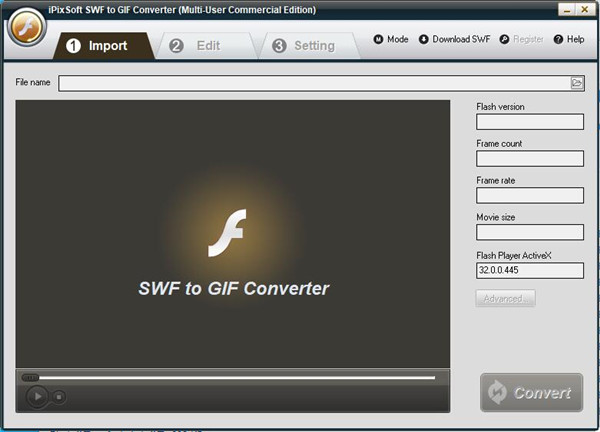 iPixSoft SWF to GIF Converter破解版