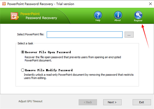 Top PowerPoint Password Recovery破解版