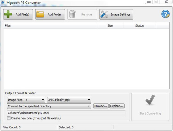 Mgosoft PS Converter破解版