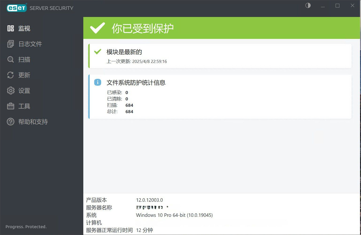 eset server security电脑版